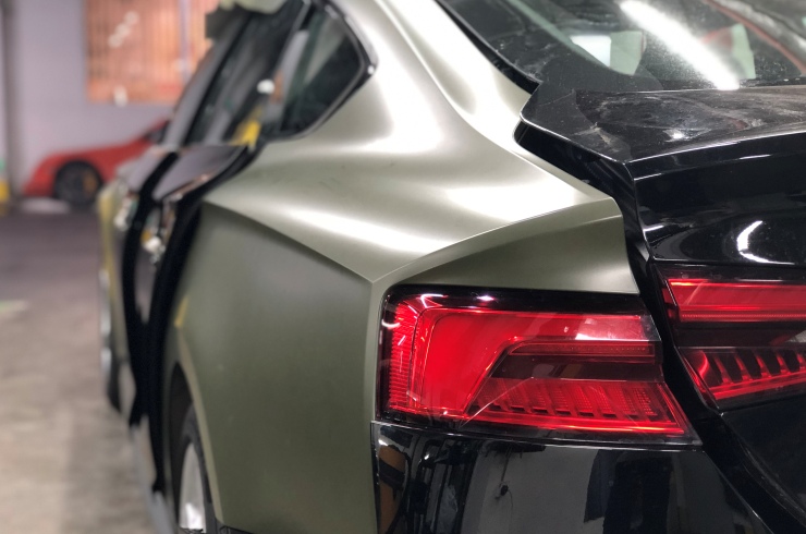 Оклейка кузова Audi A5